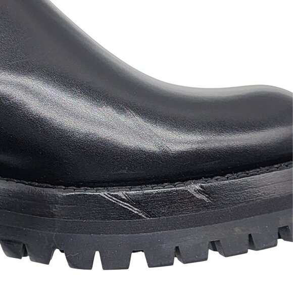 Alexander McQueen Leather MOD Boots 35 - Picture 10 of 11